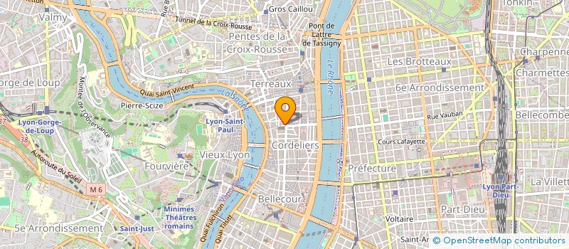 localisation de l'entreprise MADAME MELINDA GERARDI à LYON