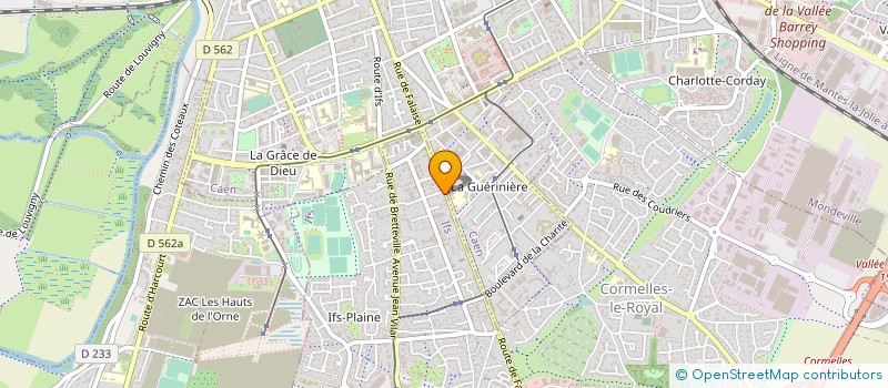 localisation de l'entreprise MADAME MELINDA GUERNY à CAEN