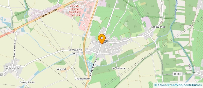 localisation de l'entreprise MADAME MELINDA GUYOMARD  VILLEBERNIER