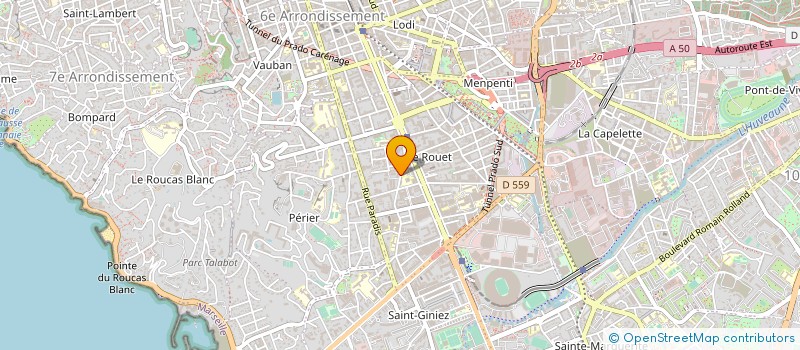 localisation de l'entreprise MADAME MELINDA KHEIRI à MARSEILLE