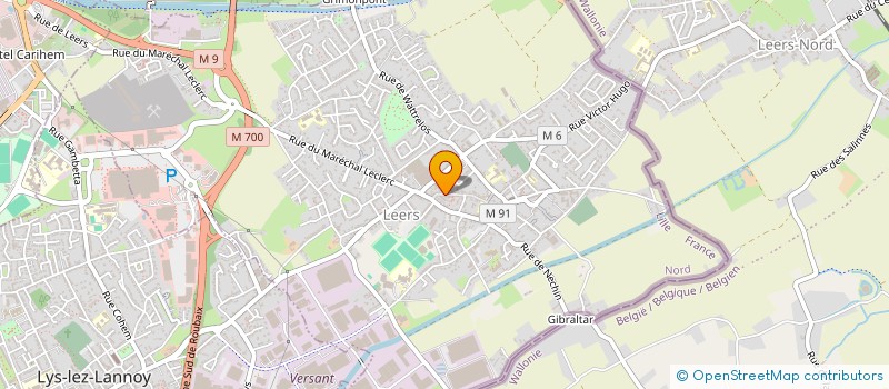 localisation de l'entreprise MADAME MELINDA LADEIRO  LEERS