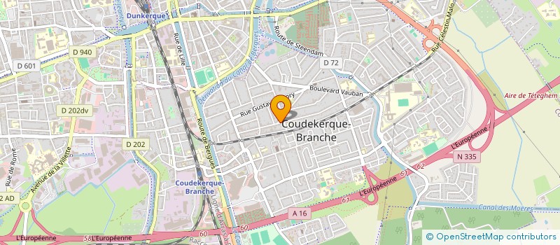 localisation de l'entreprise MADAME MELINDA LANOOTE  COUDEKERQUE-BRANCHE