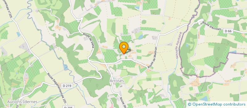 localisation de l'entreprise MADAME MELINDA LEE  ARROSES