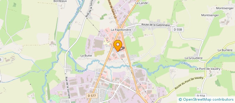 localisation de l'entreprise MADAME MELINDA LEPAREUR  VIRE NORMANDIE