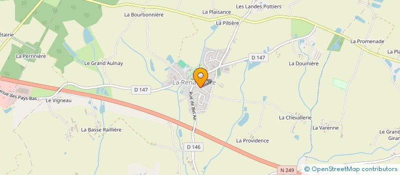 localisation de l'entreprise MADAME MELINDA LEROI à SEVREMOINE