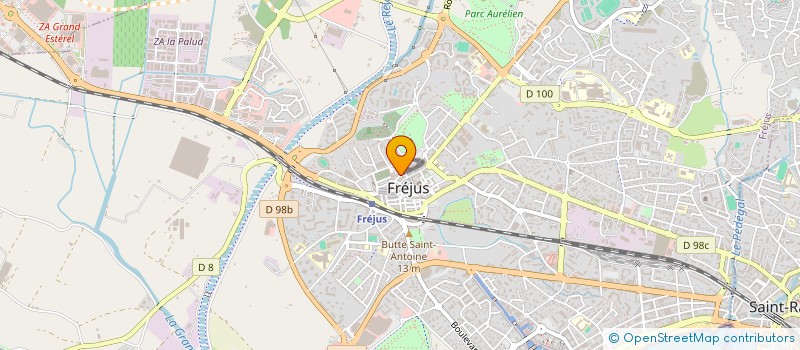 localisation de l'entreprise MADAME MELINDA LEROUX à FREJUS