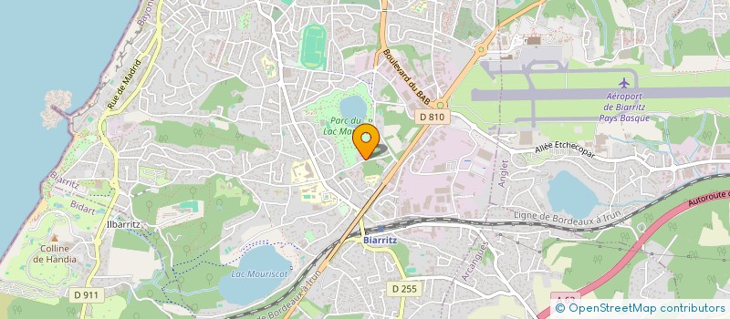 localisation de l'entreprise MADAME MELINDA LIST  BIARRITZ