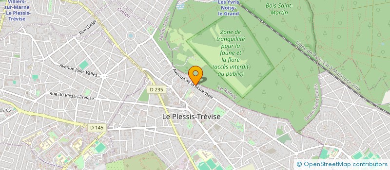 localisation de l'entreprise MADAME MELINDA LONGATO à LE PLESSIS-TREVISE