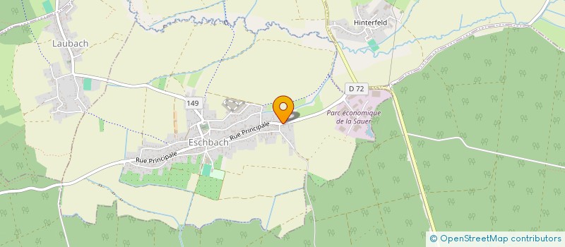 localisation de l'entreprise MADAME MELINDA MAIRE  DIEFFENBACH-LES-WRTH