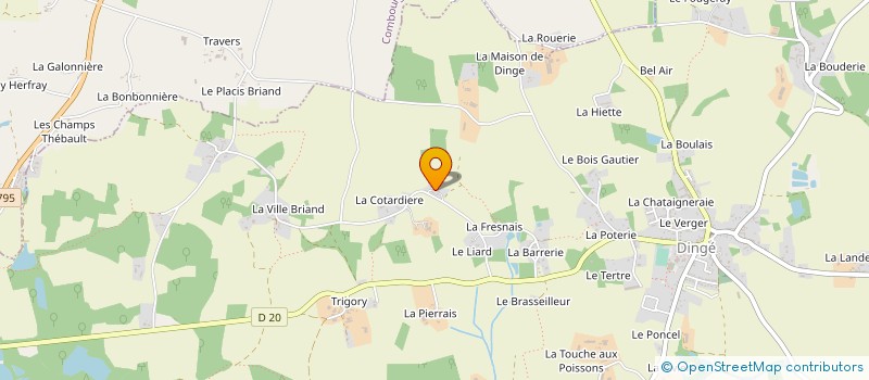 localisation de l'entreprise MADAME MELINDA MAROZIN  DINGE