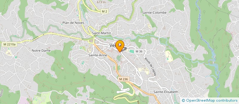 localisation de l'entreprise MADAME MELINDA MENTA à VENCE