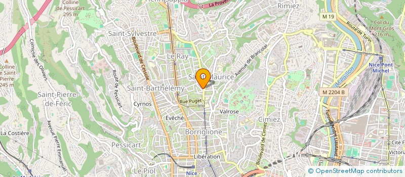 localisation de l'entreprise MADAME MELINDA MVENZI  NICE