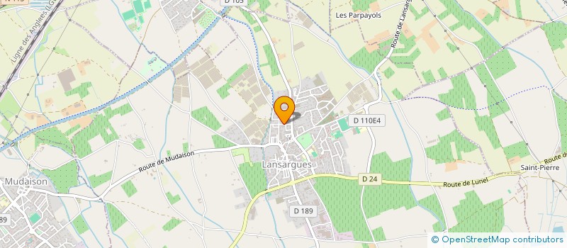 localisation de l'entreprise MADAME MELINDA NAKACHE  LANSARGUES