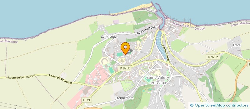 localisation de l'entreprise MADAME MELINDA RUETTE  SAINT-VALERY-EN-CAUX
