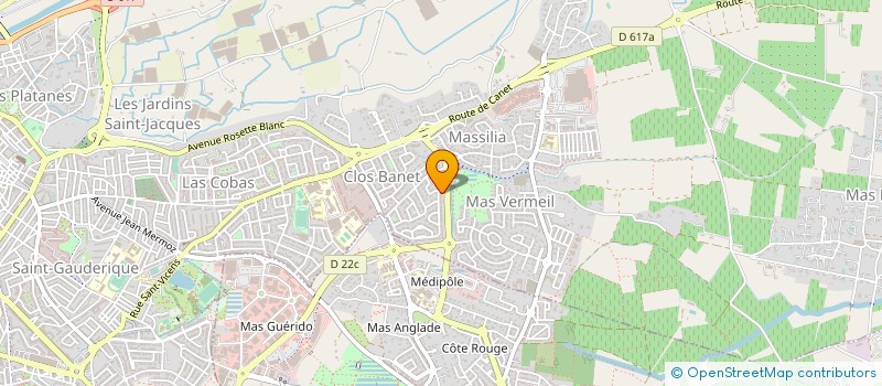 localisation de l'entreprise MADAME MELINDA SEHIL  PERPIGNAN