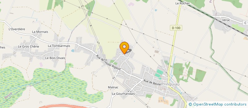 localisation de l'entreprise MADAME MELINDA SIGGEN  PRINQUIAU