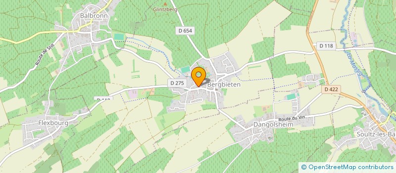 localisation de l'entreprise MADAME MELINDA STEIN  BERGBIETEN