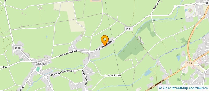 localisation de l'entreprise MADAME MELINDA SZYMCZAK  OUCHES