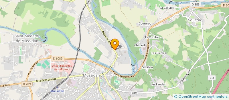 localisation de l'entreprise MADAME MELINDA VERLYNDES à SAINT-FRONT-DE-PRADOUX