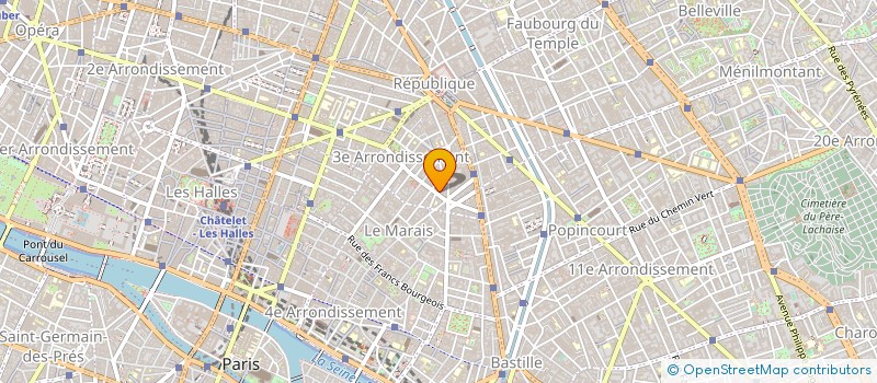 localisation de l'entreprise MADAME MELINE BOGHOSSIAN à PARIS