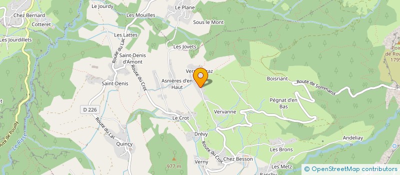 localisation de l'entreprise MADAME MELINE BOURBON  MIEUSSY