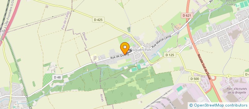 localisation de l'entreprise MADAME MELINE BOURY  ESQUERCHIN