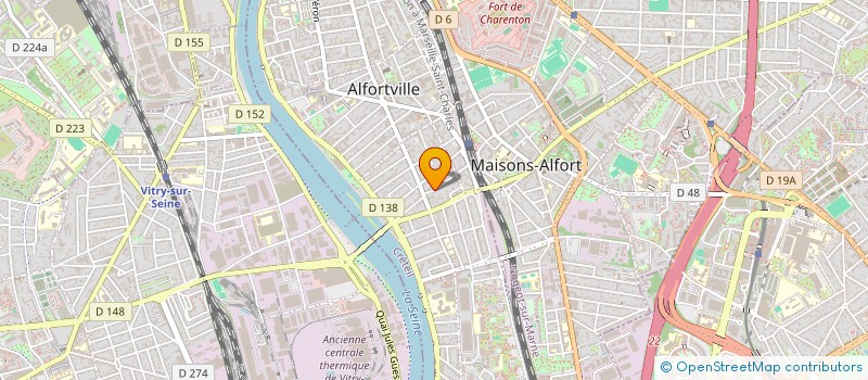 localisation de l'entreprise MADAME MELINE DEDEYAN à ALFORTVILLE