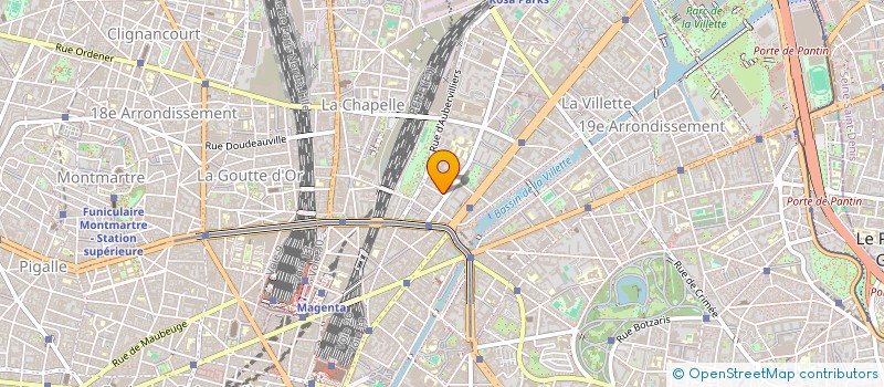 localisation de l'entreprise MADAME MELINE DEJAER  PARIS