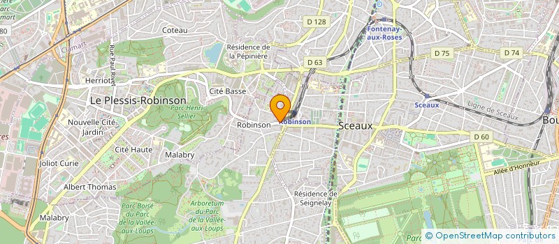 localisation de l'entreprise MADAME MELINE DEMIRCI  CHATENAY-MALABRY