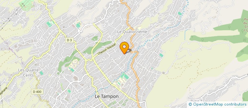 localisation de l'entreprise MADAME MELINE LAURET à LE TAMPON