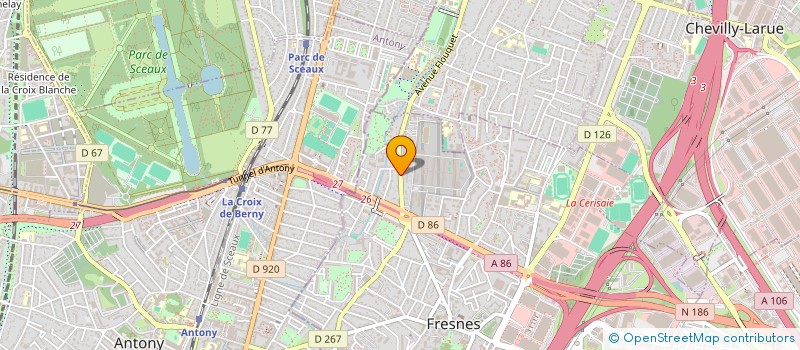 localisation de l'entreprise MADAME MELINE MARCHARD  FRESNES