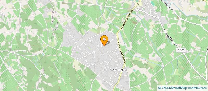 localisation de l'entreprise MADAME MELINE MAZE à MAZAN