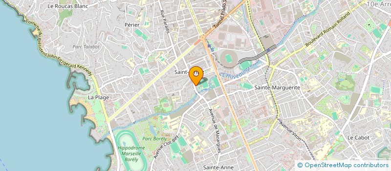 localisation de l'entreprise MADAME MELINE MORENO  MARSEILLE