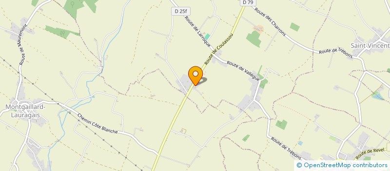 localisation de l'entreprise MADAME MELINE RUIZ MORTIER  TREBONS-SUR-LA-GRASSE