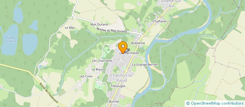localisation de l'entreprise MADAME MELINE SCHAFFNER à CHATILLON-LA-PALUD