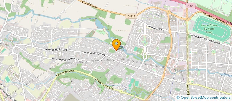 localisation de l'entreprise MADAME MELINE VALERO à LESCAR