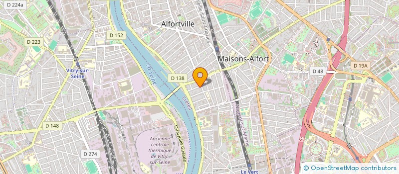 localisation de l'entreprise MADAME MELINE YENGOYAN à ALFORTVILLE
