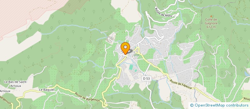 localisation de l'entreprise MADAME MELINEE MOSCA  SEILLANS