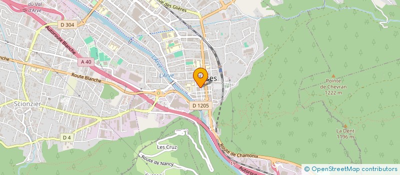 localisation de l'entreprise MADAME MELIS KIZILCELIK à CLUSES