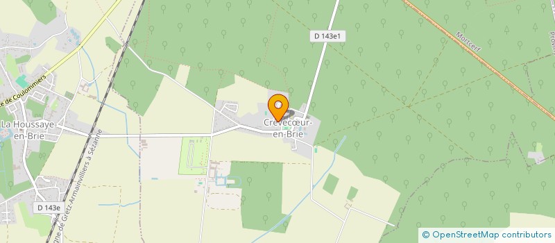 localisation de l'entreprise MADAME MELISA CIPRAKOVIC  CREVECUR-EN-BRIE