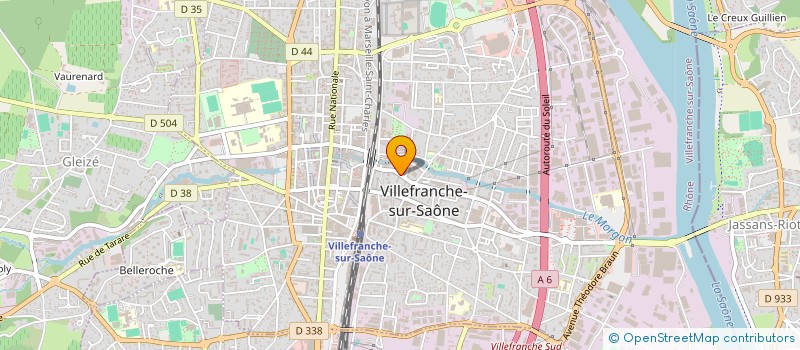 localisation de l'entreprise MADAME MELISA KARINOGLU à VILLEFRANCHE-SUR-SAONE