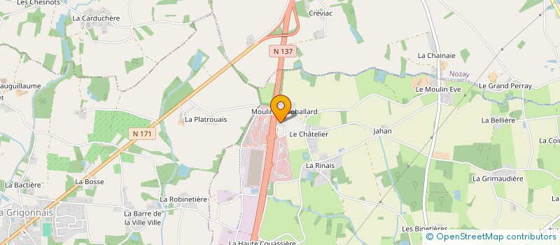 localisation de l'entreprise MADAME MELISA LETELLIER à PUCEUL