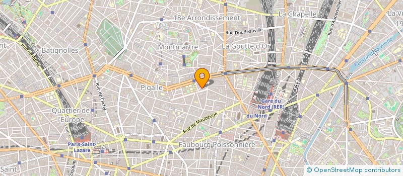 localisation de l'entreprise MADAME MELISA MARTINS VERISSIMO  PARIS