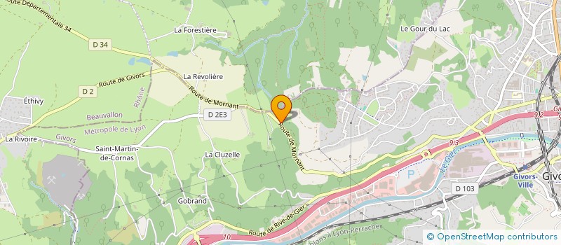 localisation de l'entreprise MADAME MELISA PERIGORD à GIVORS