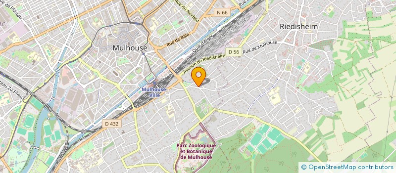 localisation de l'entreprise MADAME MELISA SABIC à MULHOUSE