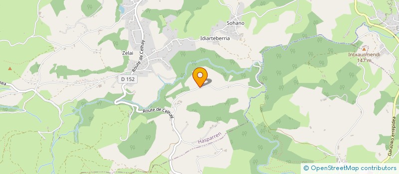 localisation de l'entreprise MADAME MELISANDE BERT  HASPARREN