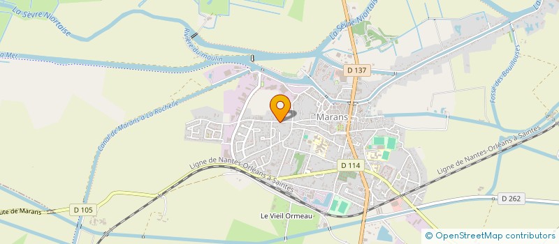 localisation de l'entreprise MADAME MELISANDE DILLAR à MARANS