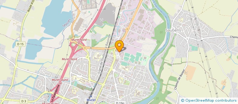 localisation de l'entreprise MADAME MELISANDE OLIVART-FERRET-PHILISPART  MURET