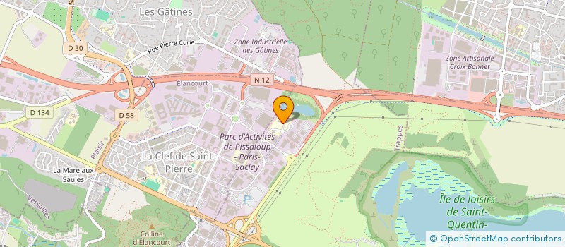 localisation de l'entreprise MADAME MELISANDE OUATTARA à TRAPPES