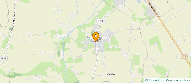 localisation de l'entreprise MADAME MELISANDRE-EUNICE MARQUES  SAINT-VINCENT-DES-PRES